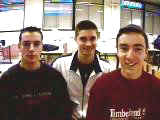 De gauche  droite: Laurent, Eric , Steeve